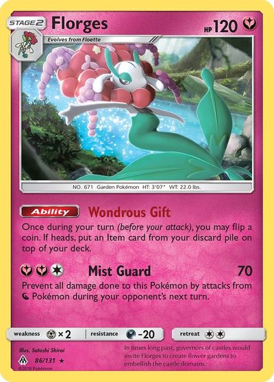 Florges [Reverse Holo] #86