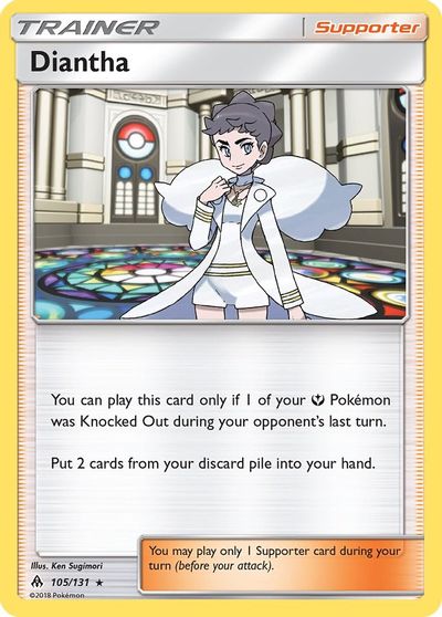 Diantha [Reverse Holo] #105