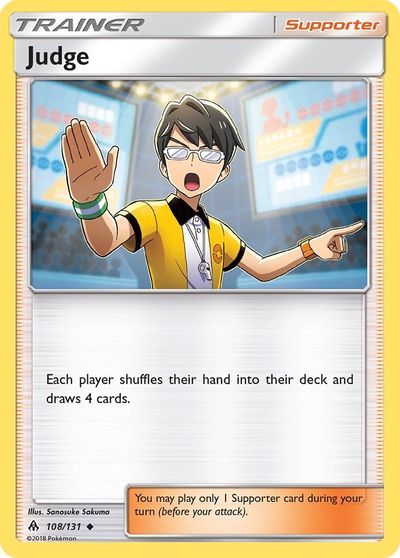 Judge [Reverse Holo] #108