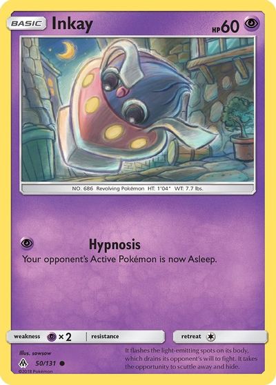 Inkay [Reverse Holo] #50