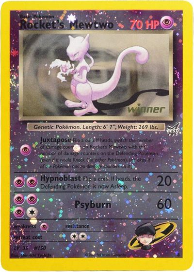 Rocket's Mewtwo [Winner] #8