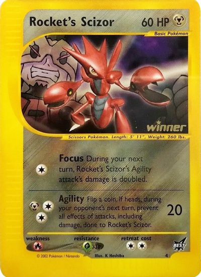 Rocket's Scizor [Winner] #4