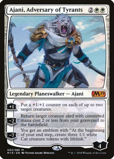 Ajani Adversary of Tyrants #3