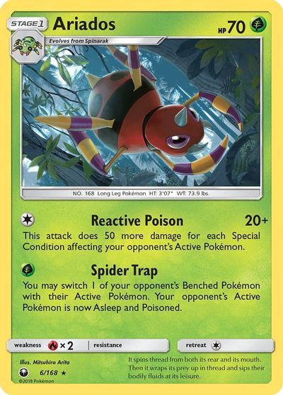 Ariados [Reverse Holo] #6