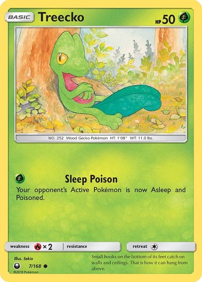Treecko [Reverse Holo] #7