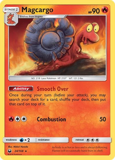 Magcargo [Reverse Holo] #24