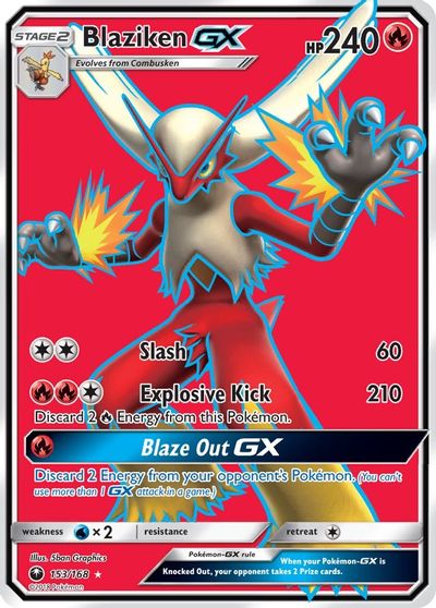 Blaziken GX #153