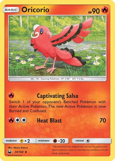 Oricorio [Reverse Holo] #30