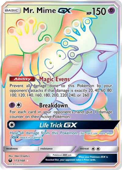 Mr. Mime GX #173
