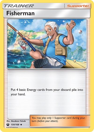Fisherman [Reverse Holo] #130