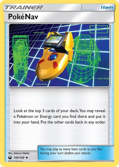 PokeNav [Reverse Holo] #140