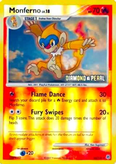Monferno [Reverse Holo] #56