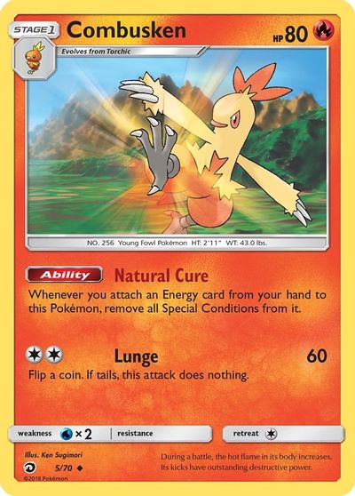 Combusken [Reverse Holo] #5