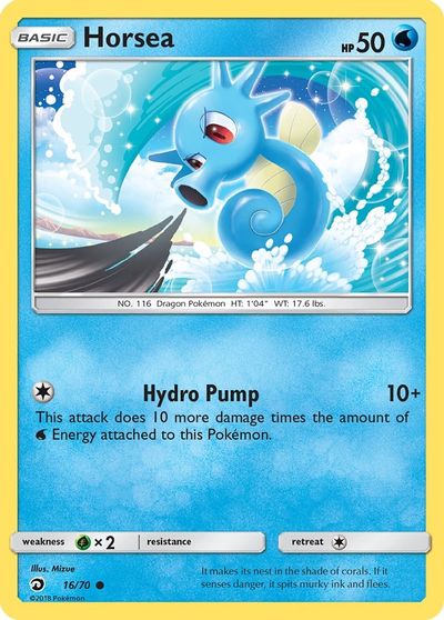 Horsea [Reverse Holo] #16