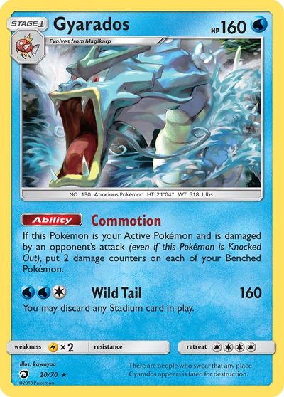 Gyarados [Reverse Holo] #20