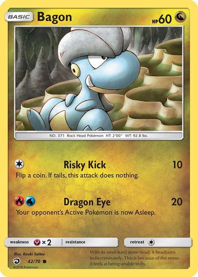 Bagon [Reverse Holo] #42