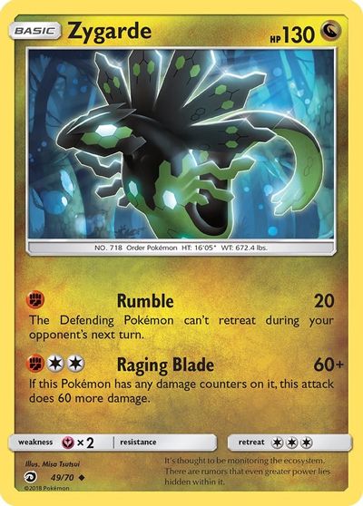 Zygarde [Reverse Holo] #49