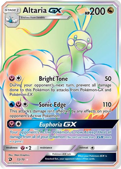 Altaria Gx Secret Dragon Majesty Pokemon Tcgplayer Com