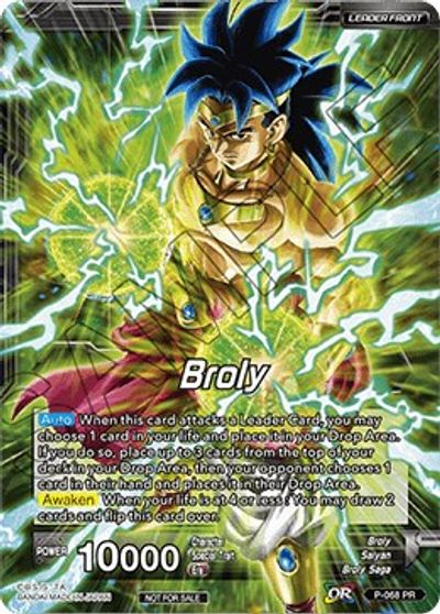 Broly Broly Legend S Dawning Movie Promo Promotion Cards Dragon Ball Super Ccg Tcgplayer Com