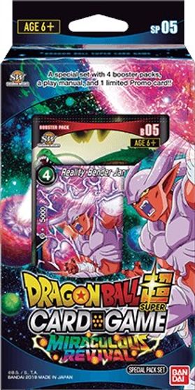 Dragon Ball Super TCG Miraculous Revival Booster Box Factory Sealed