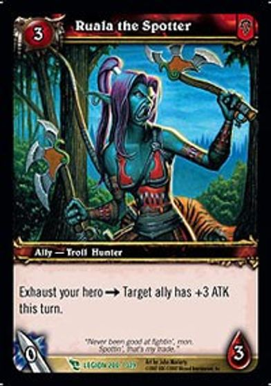 Ruala The Spotter March Of The Legion Wow Tcgplayer Com Ruala The Spotter March Of The Legion Wow Tcgplayer Com