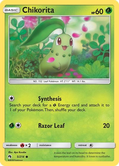 Chikorita [Reverse Holo] #5