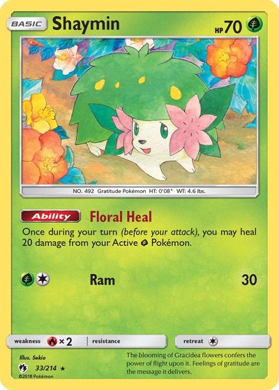 Shaymin [Reverse Holo] #33