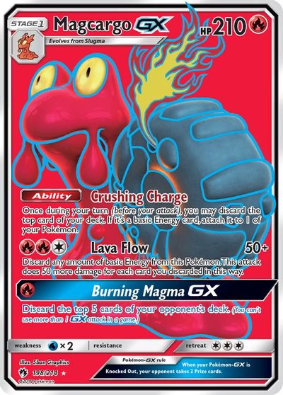 Magcargo GX #198