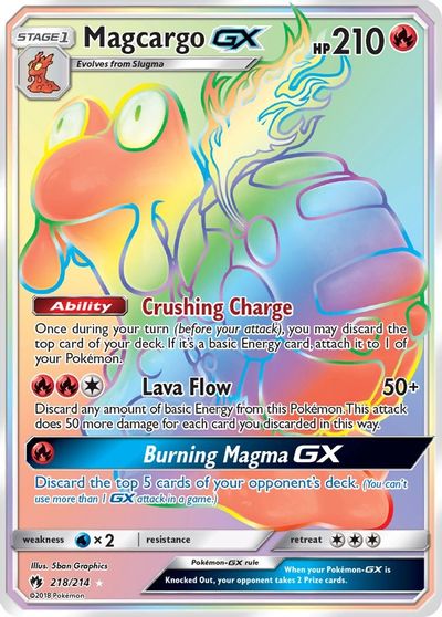 Magcargo GX #218