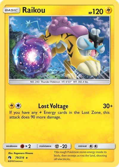 Raikou [Reverse Holo] #79