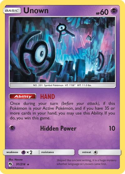 Unown #91
