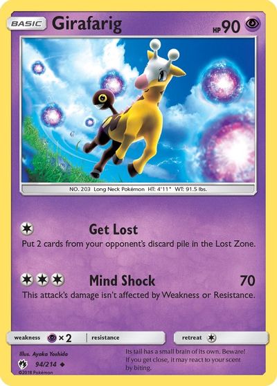 Girafarig [Reverse Holo] #94