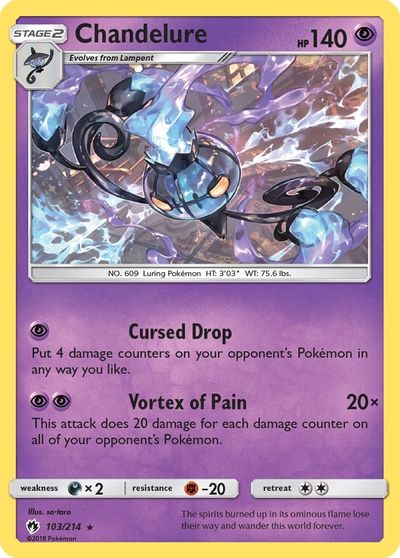Chandelure [Reverse Holo] #103