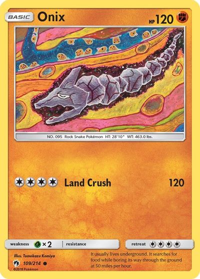 Onix [Reverse Holo] #109