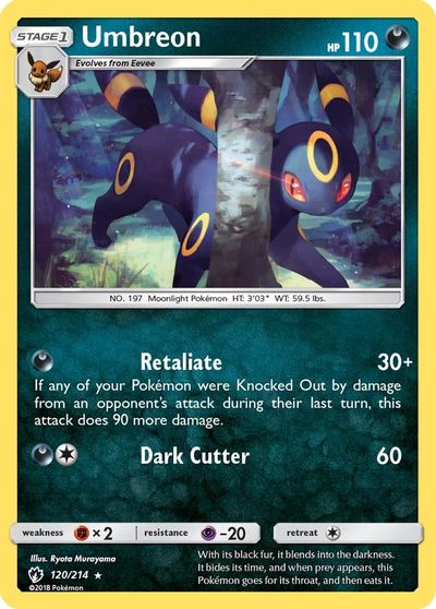 Umbreon Sm Lost Thunder Pokemon Tcgplayer Com