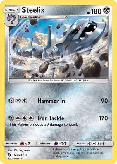 Steelix [Reverse Holo] #125