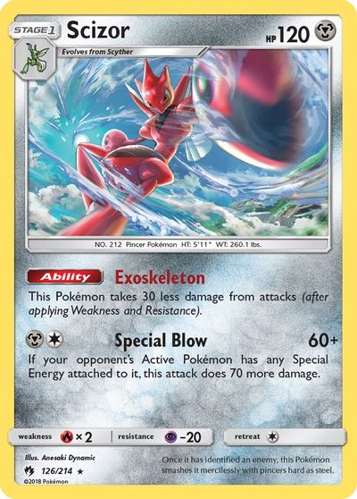 Scizor [Reverse Holo] #126