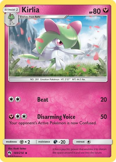 Kirlia [Reverse Holo] #140
