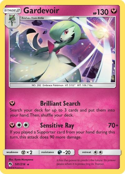 Gardevoir [Reverse Holo] #141