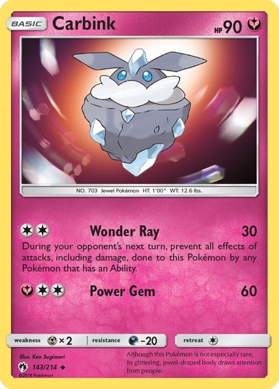 Carbink [Reverse Holo] #143