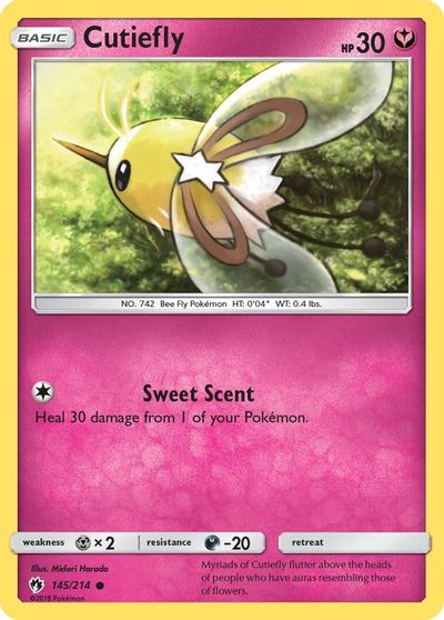 Cutiefly [Reverse Holo] #145