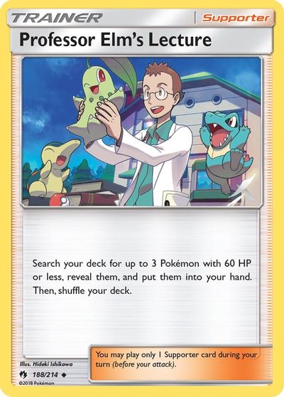 Professor Elm's Lecture [Reverse Holo] #188