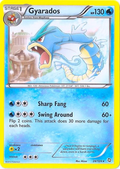 Gyarados [Cosmos Holo] #24