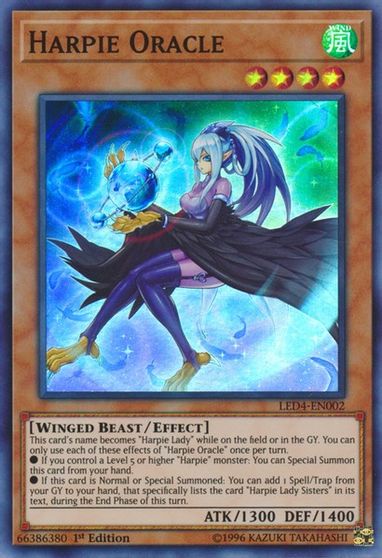 Harpie Oracle Legendary Duelists Sisters Of The Rose Yugioh Tcgplayer 