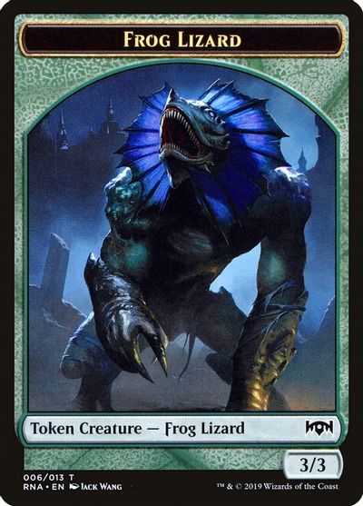 Frog Lizard Token #6