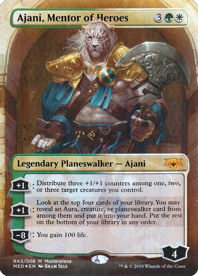 Ajani, Mentor of Heroes - Mythic Edition: Ravnica Allegiance - The - TCGplayer.com