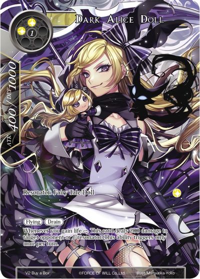 Dark Alice Doll Promo Cards Force Of Will Tcgplayer Com