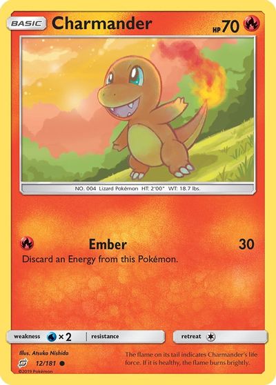 Charmander [Reverse Holo] #12