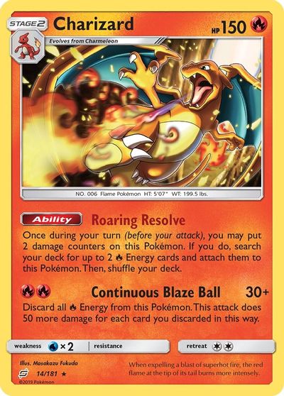 Charizard [Reverse Holo] #14