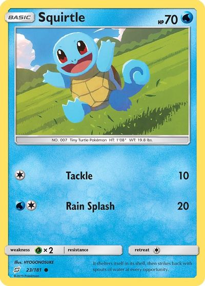 Squirtle [Reverse Holo] #23